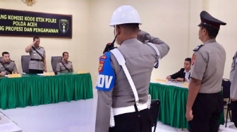 Rampok Toko Emas Pakai Senjata Organik Polri, Briptu MZ Dipecat Polda Aceh
