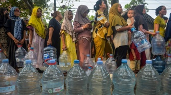 Terdampak kemarau, Ratusan Titik di Banten Kekurangan Air Bersih