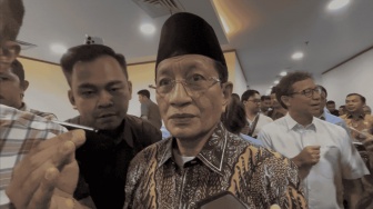 Ditanya soal Caketum PBNU, Menag Nasaruddin Pilih Irit Bicara