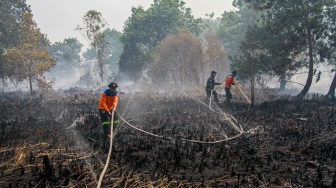 Karhutla Hanguskan 40 Hektare Lahan di Palangka Raya