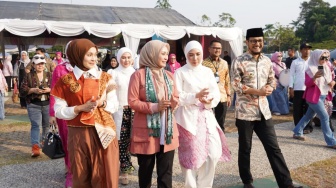 Fashion Show dari Limbah hingga Bazar UMKM Ramaikan Alun-alun Cilegon