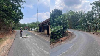 Sering Kecelakaan, Warga Desak Perbaikan Jalan di Ruas Cisaga-Rancah Ciamis