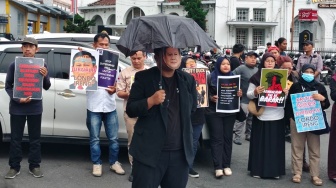 Jurnalis-Masyarakat Sipil di Medan Desak Prabowo Minta Maaf Soal Londo Ireng