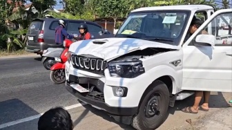 Pikap KDMP Terlibat Tabrakan Beruntun dengan Bus Peziarah di Ponorogo, Begini Nasib Penumpangnya