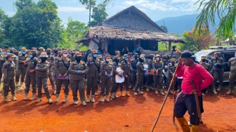 Saat Rumah Petani Luwu Timur Rata dengan Tanah Demi Ambisi PSN