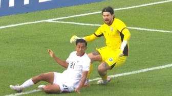 Babak I Timnas Indonesia vs Timor Leste: Garuda Mendominasi, Dylan Niski Pontang Panting
