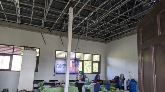 Bangunan Miring dan Plafon Pernah Runtuh, SDN 002 Anggana Butuh Perhatian Pemerintah