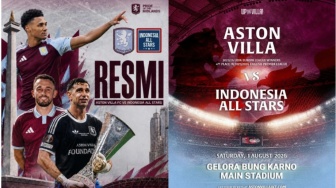 Bawa Garnacho dan Abraham, Aston Villa Siap Uji Mental Indonesia All Stars