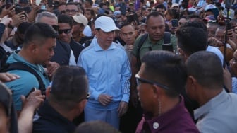 Jokowi Hadiri CFD Kupang, Warga Teriak: Bapak Kesayangan Pulang Kampung