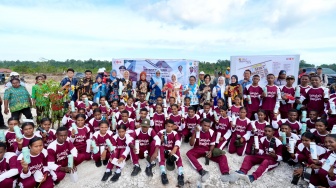 Ketua Umum TP PKK Perkuat Program Sekolah Rakyat Lewat Bantuan untuk Siswa dan Guru di Biak Numfor