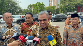 Bawa Undangan Sidang Tahunan, Pimpinan MPR Sambangi Istana Temui Prabowo