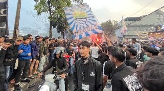 El Clasico Milik Maung Bandung! Jalan Pandu Raya Bogor Mendadak Membiru Usai Persib Libas Persija