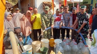Tanggulangi Kekeringan di Musim Kemarau, Kodim 0730/Gunungkidul Bangun 18 Titik Sumur Bor