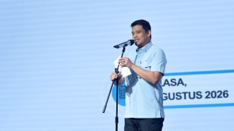 Pelantikan DHD 45 Sumut, Bobby Nasution Ajak Generasi Muda Gelorakan Semangat Juang '45