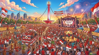 Rangkaian Acara HUT ke-81 RI 2026 di Jakarta, Ada Upacara dan Pesta Rakyat Bertabur Hadiah