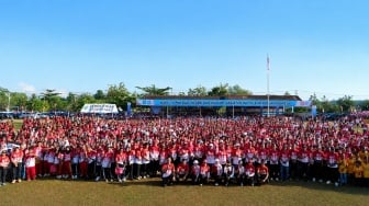 Ketum TP PKK Ajak Pelajar Biak Cintai Tanah Air Lewat Pemanfaatan Potensi Wisata Bahari