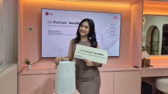 Cuma Rp1 Jutaan, LG PuriCare AeroMini Pembersih Udara dengan HEPA Filter dan Smart Control