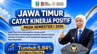 Jatim Pimpin Pertumbuhan Ekonomi di Jawa, Kemiskinan dan Pengangguran Terus Turun