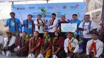 Perkuat Ekosistem Pesisir, TelkomGroup Tanam 20 Ribu Bibit Mangrove