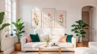 7 Lukisan Pembawa Hoki Menurut Feng Shui untuk Dipajang di Ruang Tamu