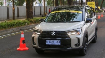 Merasakan Sensasi Berkendara Suzuki XL7 New Alpha Hybrid di GIIAS 2026