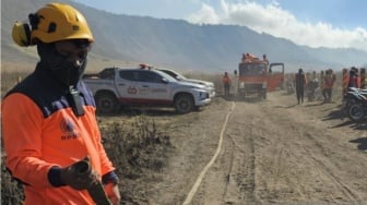 Kebakaran Hebat Gunung Bromo Diduga karena Api Unggun