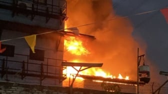 Gudang Sekolah di Penjaringan Terbakar, 70 Petugas Dikerahkan