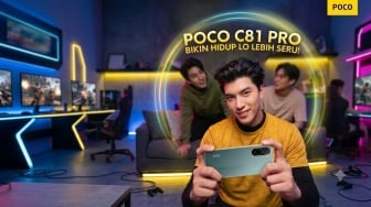 Poco C81 Pro Bikin HP Entry-Level Makin Gahar, Bawa Baterai 6000mAh dan Layar 120Hz