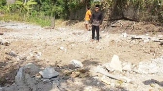 Ruko Fotokopi di Ponorogo Rata dengan Tanah Usai Perselingkuhan Terbongkar