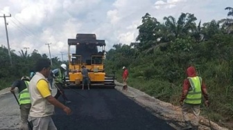 Duit Rp1 Triliun untuk Pembangunan Jalan Lintas Bono Pelalawan