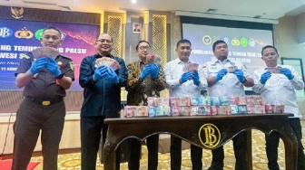 Waspada! 4.144 Lembar Uang Palsu Ditemukan di Sulsel, Ini Cara Mengenalinya