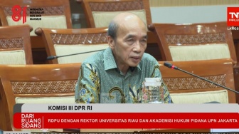 Bambang Harymurti Wanti-wanti RUU Perampasan Aset Jangan Jadi Senjata Politik