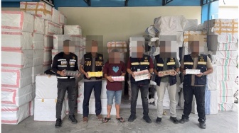 Bea Cukai Kalbagbar Gagalkan Penyelundupan 2,7 Juta Rokok Ilegal