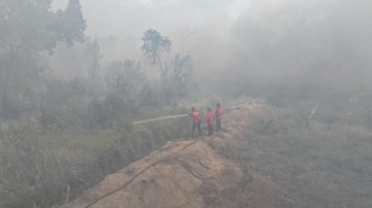 Udara Palembang Tidak Sehat Hari Ini, PM2,5 114 Diduga Dipengaruhi Karhutla