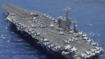 7 Tentara AS Tewas Bentrok Berdarah di Kapal Perang USS Abraham Lincoln