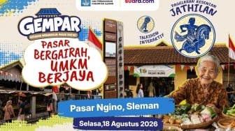 GEMPAR di Pasar Ngino, Yuk Nonton Jathilan Sambil Nglarisi Pedagang!