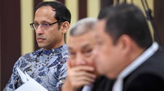 Singgung Soal Transaksi Rp 809 Miliar, Nadiem Makarim Optimistis Vonis 10 Tahun Bisa Dikoreksi