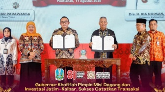Gubernur Khofifah Pimpin Misi Dagang & Investasi Jatim-Kalbar: Catatkan Transaksi Rp 2,529 Triliun