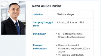 Profil Reza Aulia Hakim, Direktur Niaga Garuda Indonesia yang Mendadak Dicopot