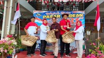 Lomba Menghias Pasar Godean HUT ke-81 RI, Jadi Wujud Syukur Pedagang