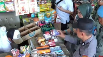 Viral Satpol PP Jadi Maling Rokok saat Razia di Pasar Kabupaten Aceh Utara