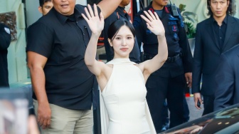 Bak Bidadari, Potret Cantik dan Elegan Mina TWICE Saat Berkunjung ke Jakarta