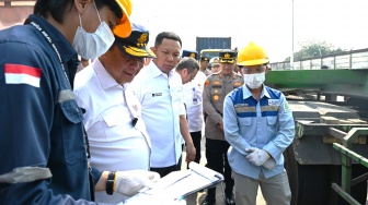 200 Truk Kontainer di Tanjung Priok Diuji Emisi Demi Kejar Udara Bersih Pelabuhan