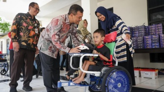181 Kursi Roda Adaptif Disalurkan, Jateng Perkuat Dukungan bagi Penyandang Disabilitas