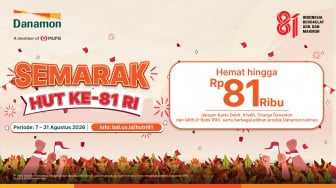 Danamon Rayakan Semarak HUT ke-81 RI dengan Beragam Promo dari Merchant Favorit