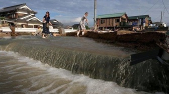 3 Orang Tewas saat Banjir Besar di Chiba Jepang, Hujan Ekstrem Kepung Pinggiran Tokyo