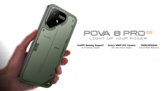 Tecno Pova 8 Pro 5G Resmi Meluncur: Bawa Layar 144Hz, Dimensity 7400 Ultimate, dan Baterai 6.500 mAh