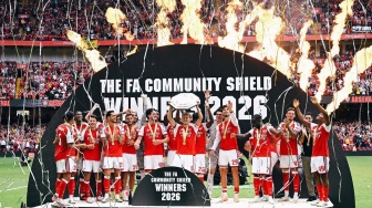 Deretan Fakta Arsenal Juara Community Shield: Gol 23 Detik Bikin City Babak Belur