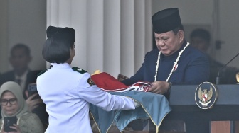 Detik-Detik Upacara HUT Ri ke-81 di Istana Merdeka