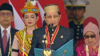 Doa Menag di Upacara HUT RI 81 Panen Cibiran: Masa Isinya Laporan Statistik
